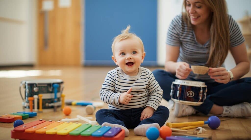 Eltern-Kind-Musizieren Gruppe 1 – Termin 2/10